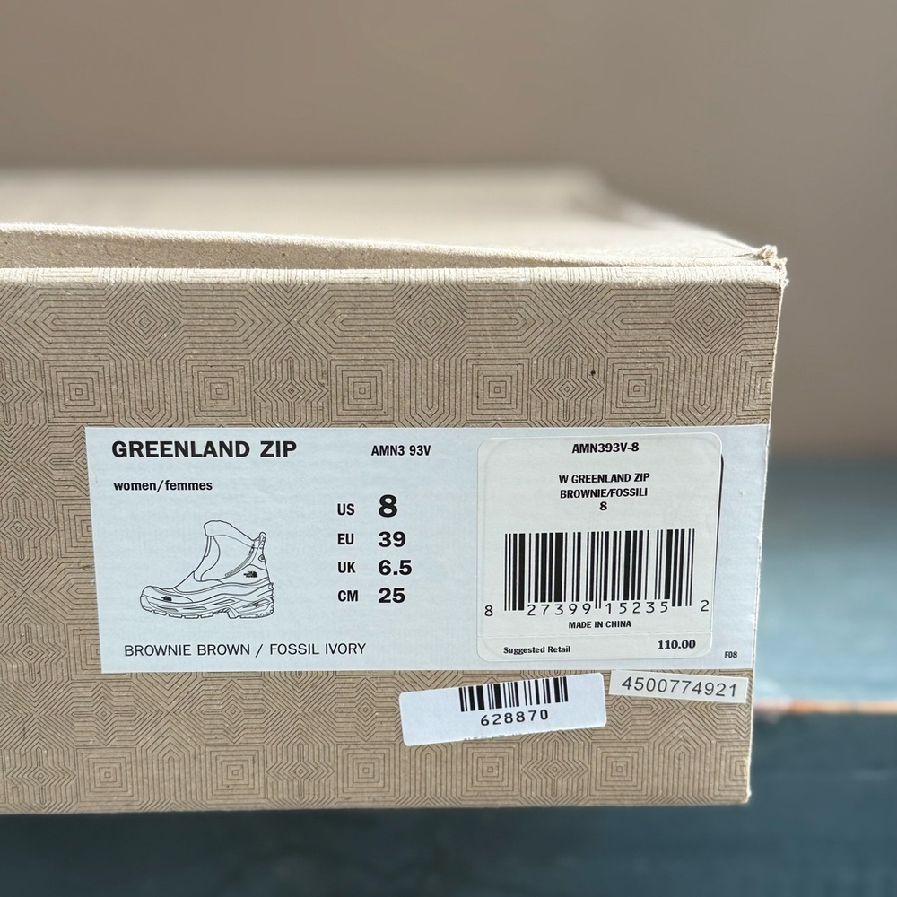 NWT The North Face Greenland Zip Snow Boots - Picture 2 of 6